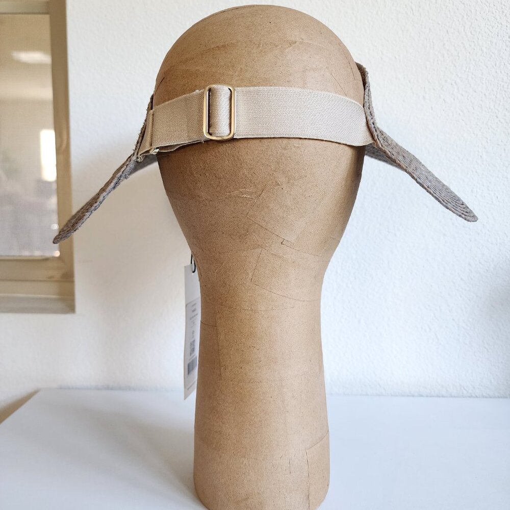 NWT - Helen Kaminski Maris Raffia Visor Hat - Eclipse👒 #11957 - Picture 12 of 12